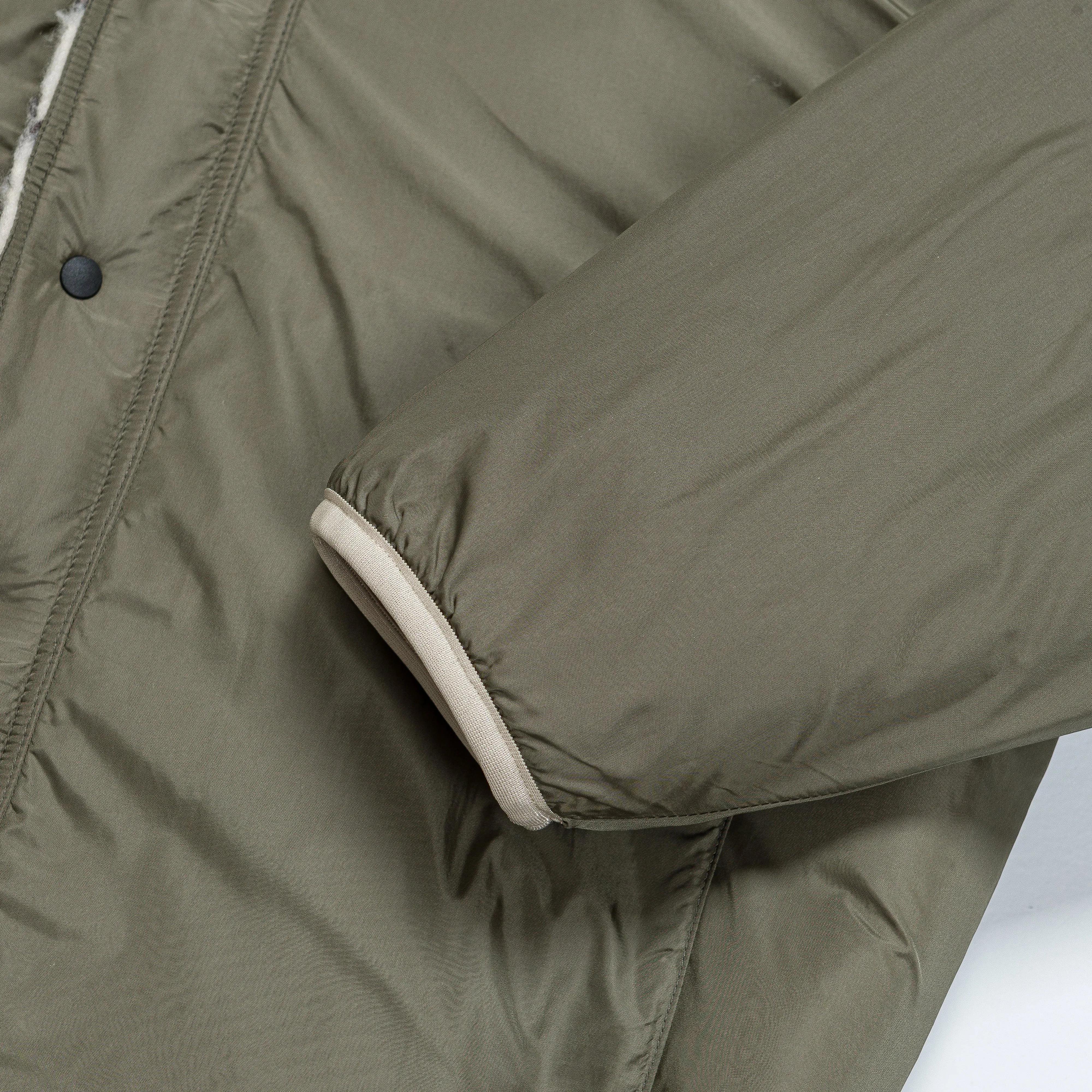 DO-GI SASHIKO BOA Fleece Reversible Blouson Ecru