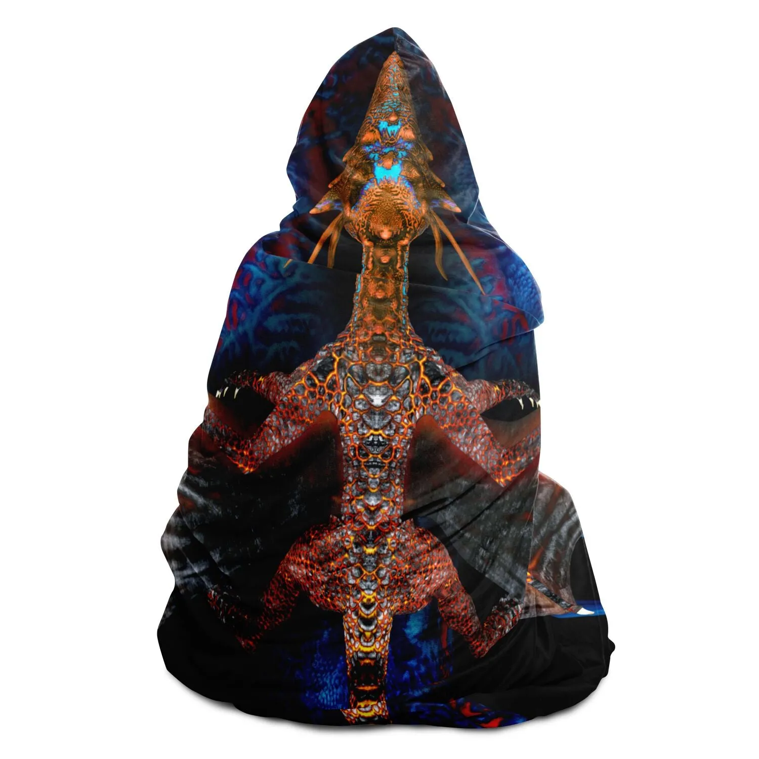 Dragon Wings Hooded Blanket