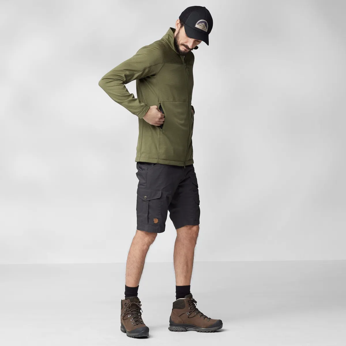 Fjällräven Men&#x27;s Abisko Lite Fleece Jacket Dark Navy | Buy Fjällräven Men&#x27;s Abisko Lite Fleece Jacket Dark Navy here | Outnorth
