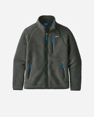 Teens Retro Pile Jacket - Forge Grey